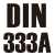 DIN 333 - Form A