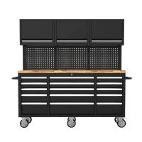 Mobile Werkbank mit Lochwand, Oberschr&a gallery