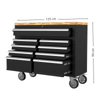 Mobiler Werkstattwagen mit Arbeitsplatte (117 cm) 3