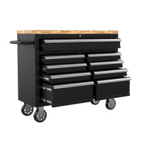 Mobiler Werkstattwagen mit Arbeitsplatte (117 cm) 4