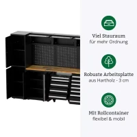 Kombinierter Werkzeugschrank mit Ecke 3