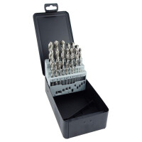 HSS-G Spiralbohrer Set DIN 338 (Metallbox) - 25 Bohrer 1