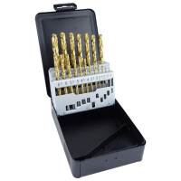 HSS-TiN Spiralbohrer Set DIN 338 (Metall gallery