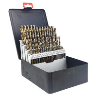 HSS-Cobalt 5% Spiralbohrer Set DIN 338 (Metallbox) 5