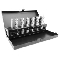 HSS Kernbohrer Set (Metallbox) mit Weldo gallery