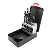 HSS Maschinengewinde- & Spiralbohrer Set (Metallbox) 2