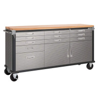 Mobile Werkbank mit 11 Schubladen 2