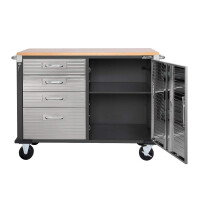 Mobile Werkbank mit 4 Schubladen 2